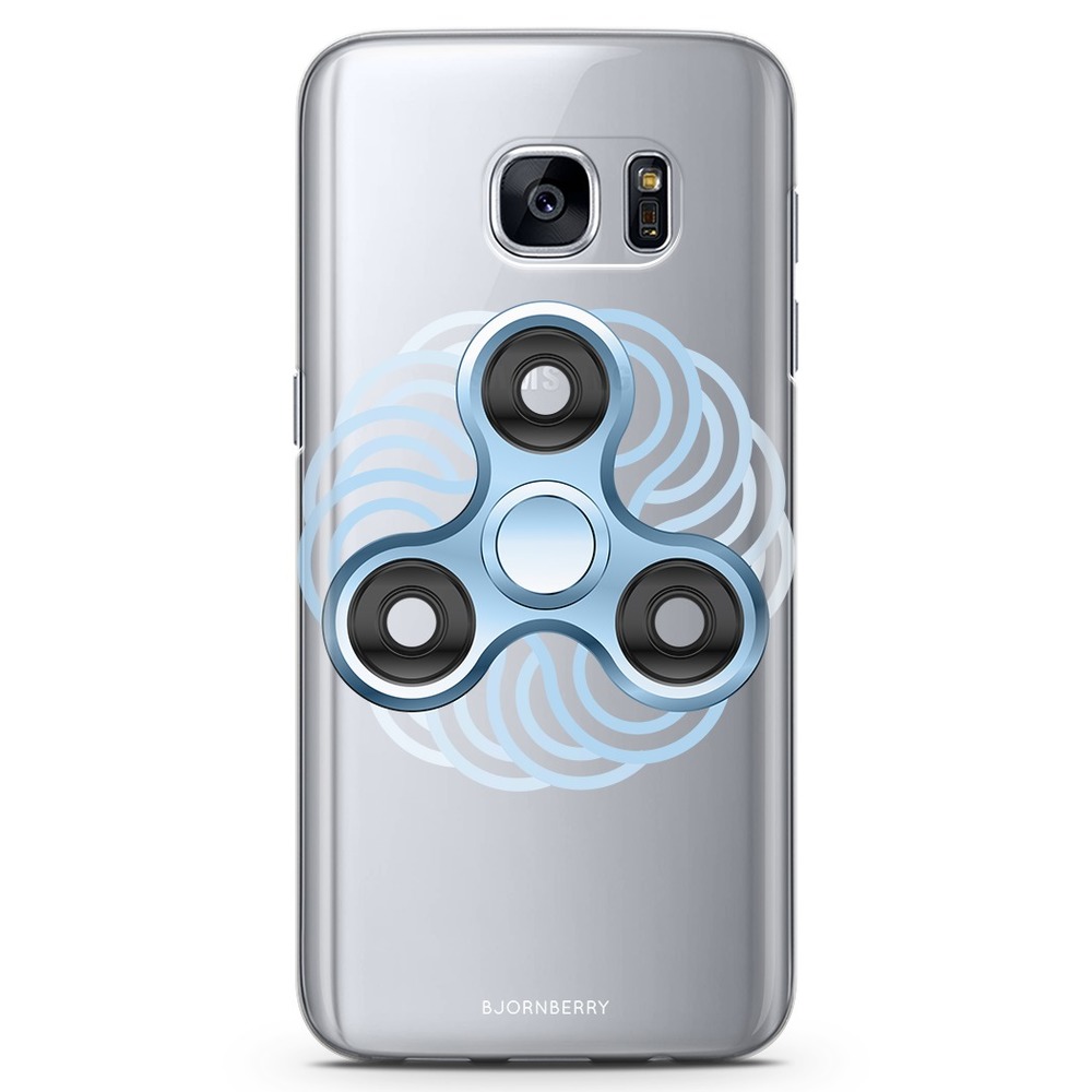 Samsung Galaxy S7 TPU Case - Fidget Spinner