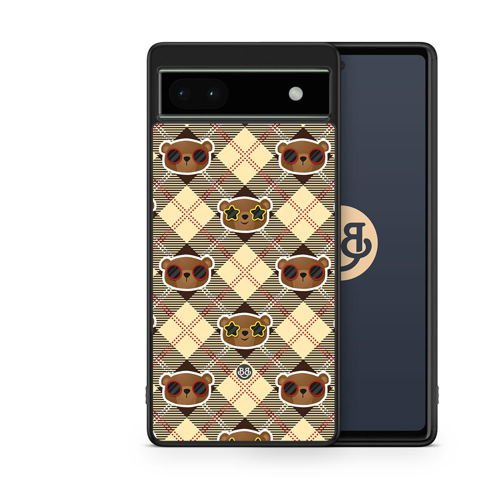 Google Pixel 6a Case - Cool Bear