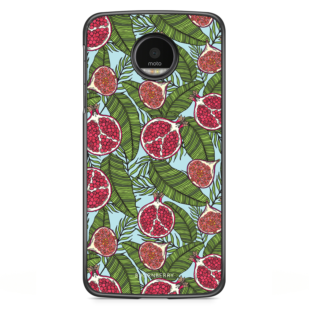 Motorola Moto G5S Plus Skal - Granatäpple