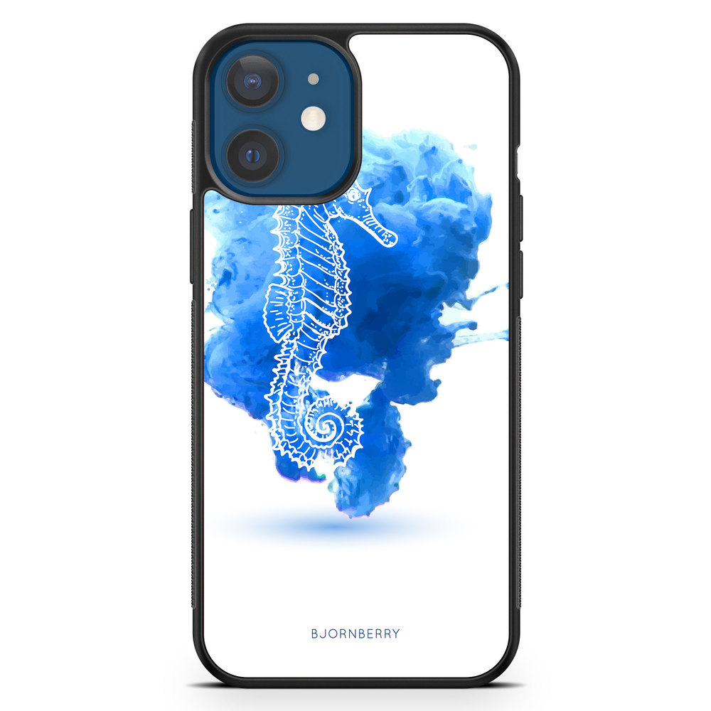 iPhone 12 Mini Case - Sea-Horse Blue