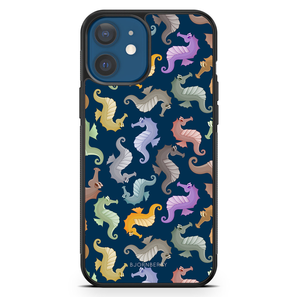 iPhone 12 Mini Case - Cartoon Sea-Horse