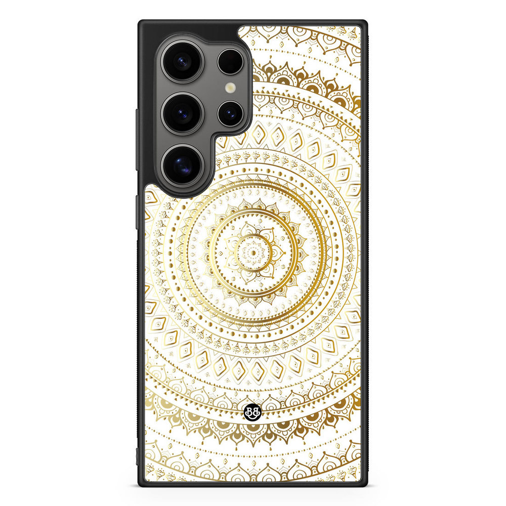 Samsung Galaxy S24 Ultra Case - Gold Mandala