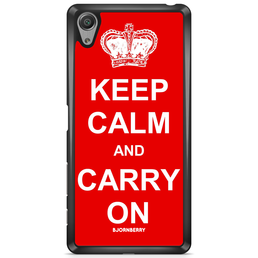 Sony Xperia XA1 Case - Keep calm carry on