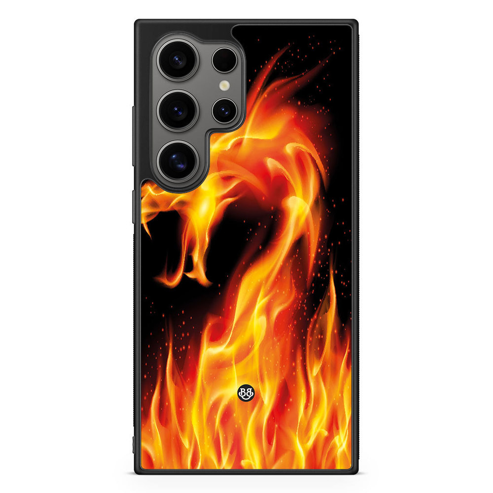 Samsung Galaxy S24 Ultra Case - Flames Dragon