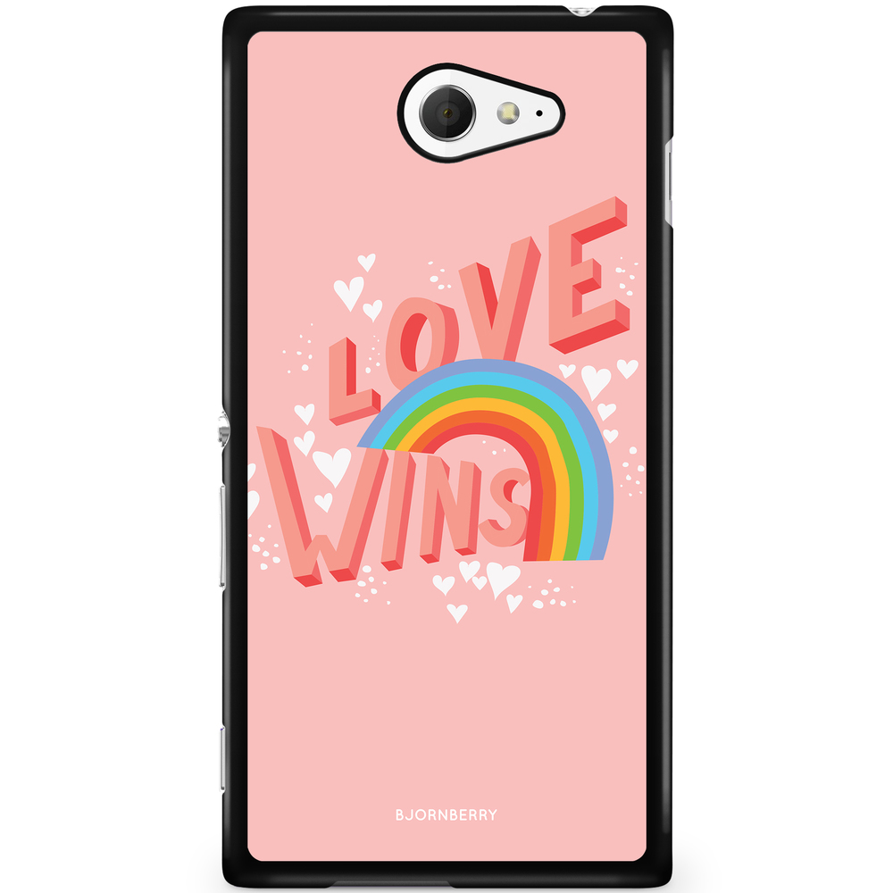 Sony Xperia M2 Aqua Case - Love Wins