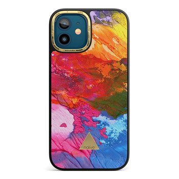 Naive iPhone 12 Mini Skal - Rainbow Ink