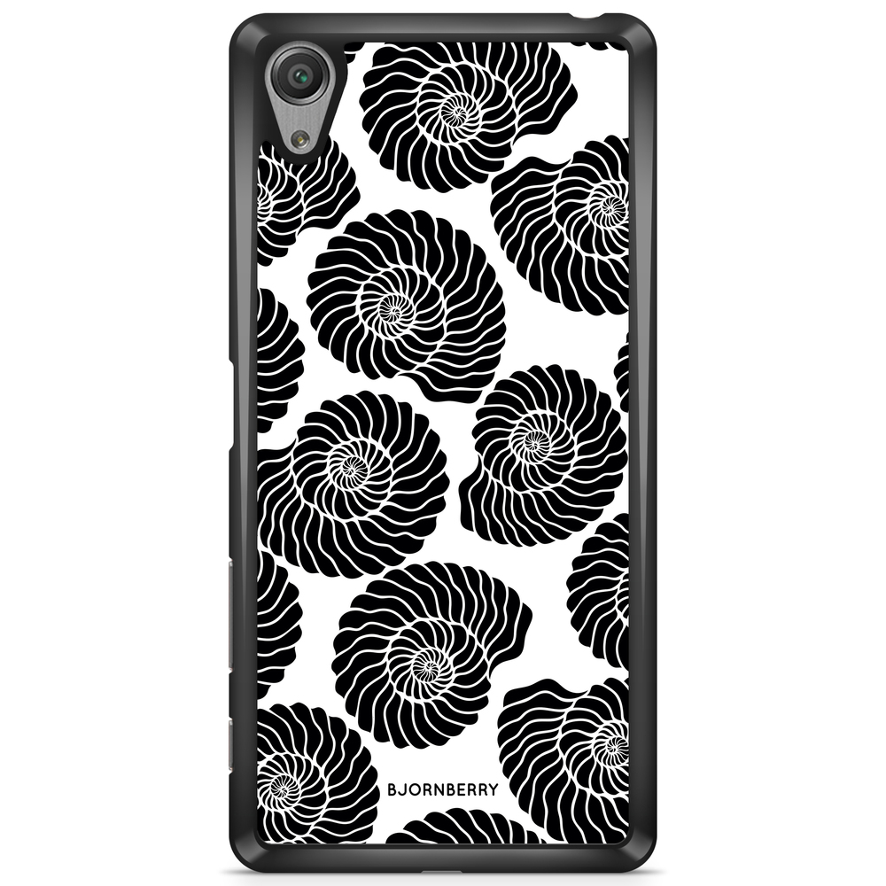 Sony Xperia XA1 Case - Seashell BW