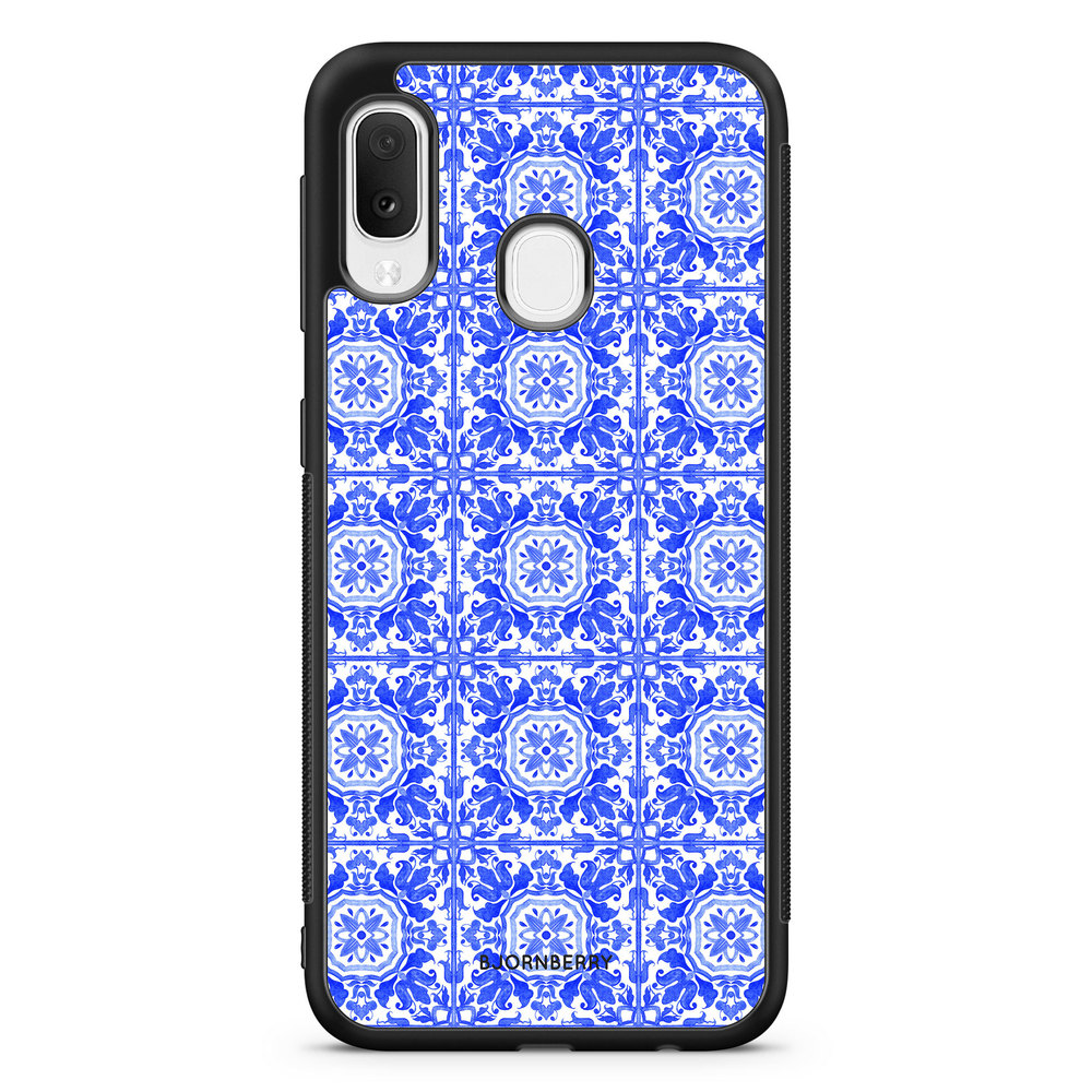 Samsung Galaxy A20e Case - Portuguese Tiles