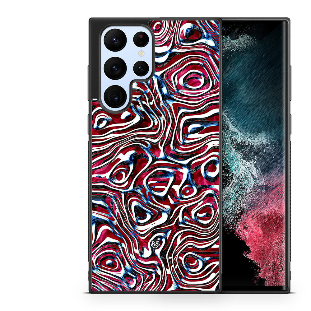 Samsung Galaxy S22 Ultra 5G Case - Mineral Pattern