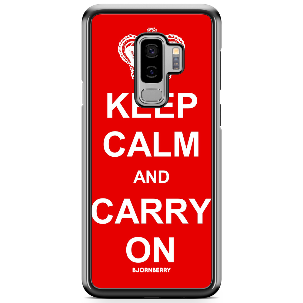 Samsung Galaxy S9 Plus Case - Keep calm carry on