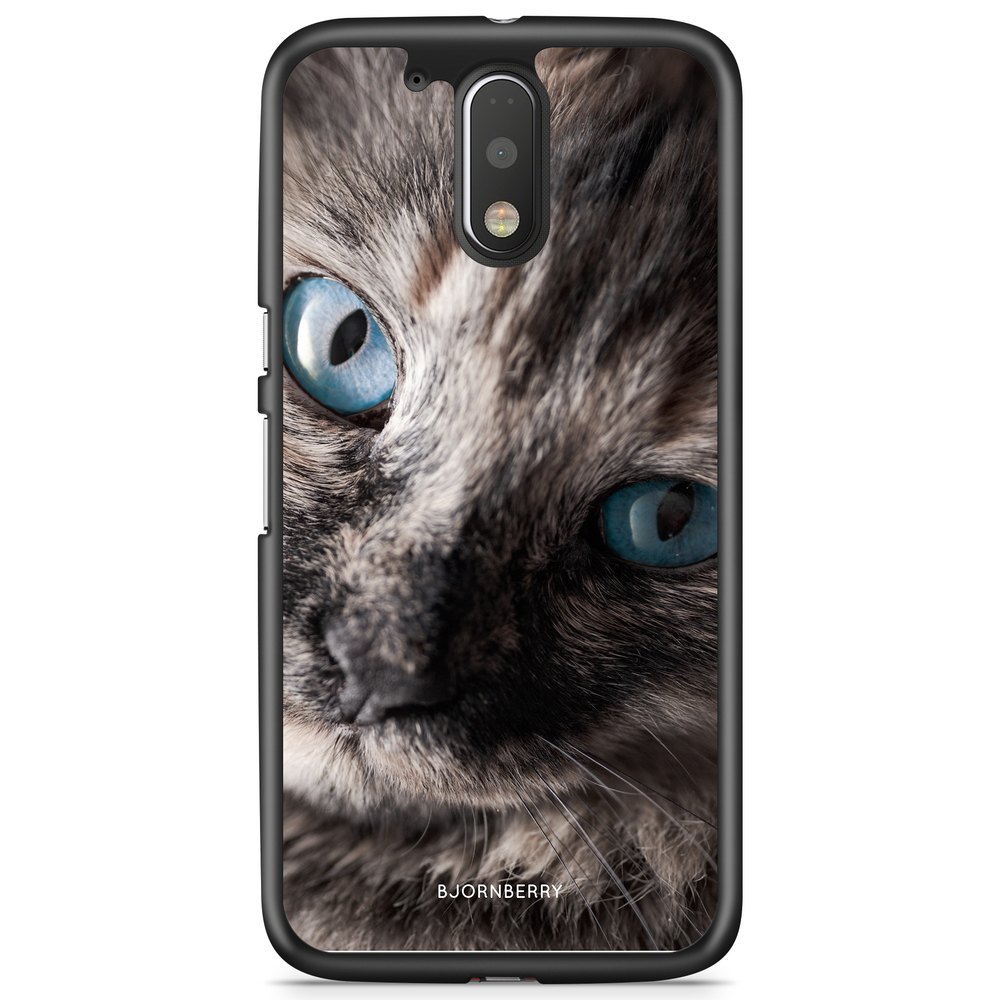 Moto G4/G4 Plus Case - Cat Blue Eyes