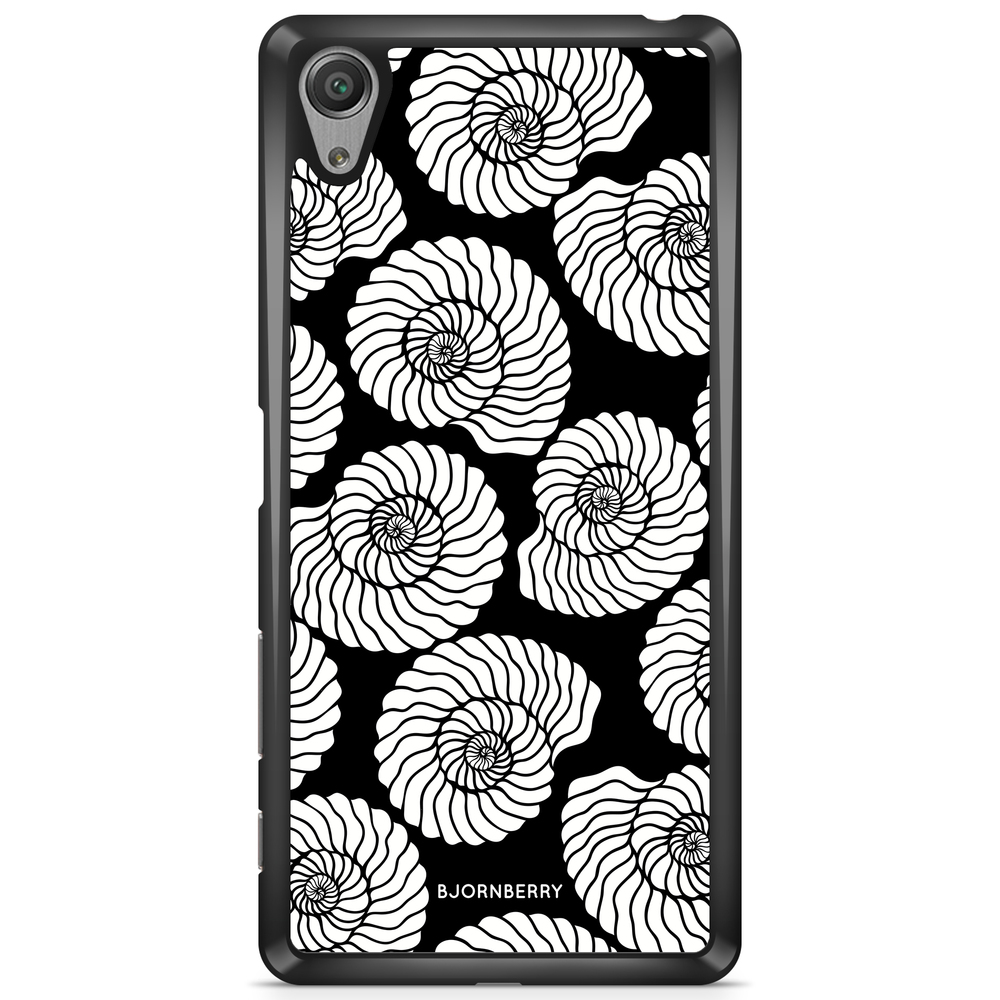 Sony Xperia XA1 Case - Seashell BW