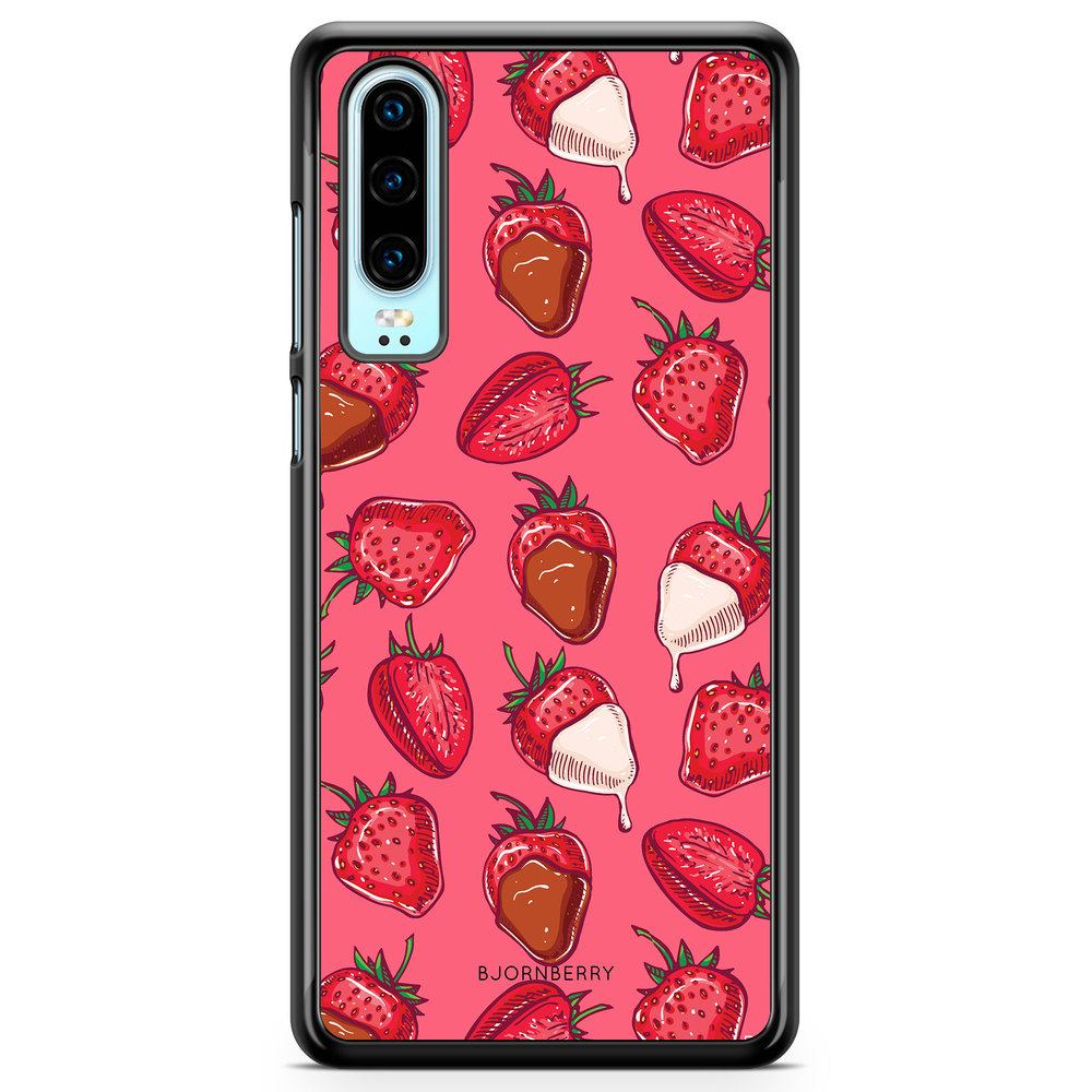 Huawei P30 Case - Strawberry Chocolate