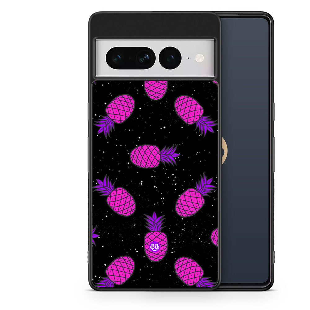 Google Pixel 7 Pro Case - Space Pineapple