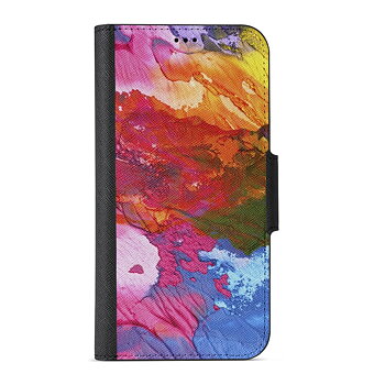 Naive iPhone 6/6s Plånboksfodral  - Rainbow Ink