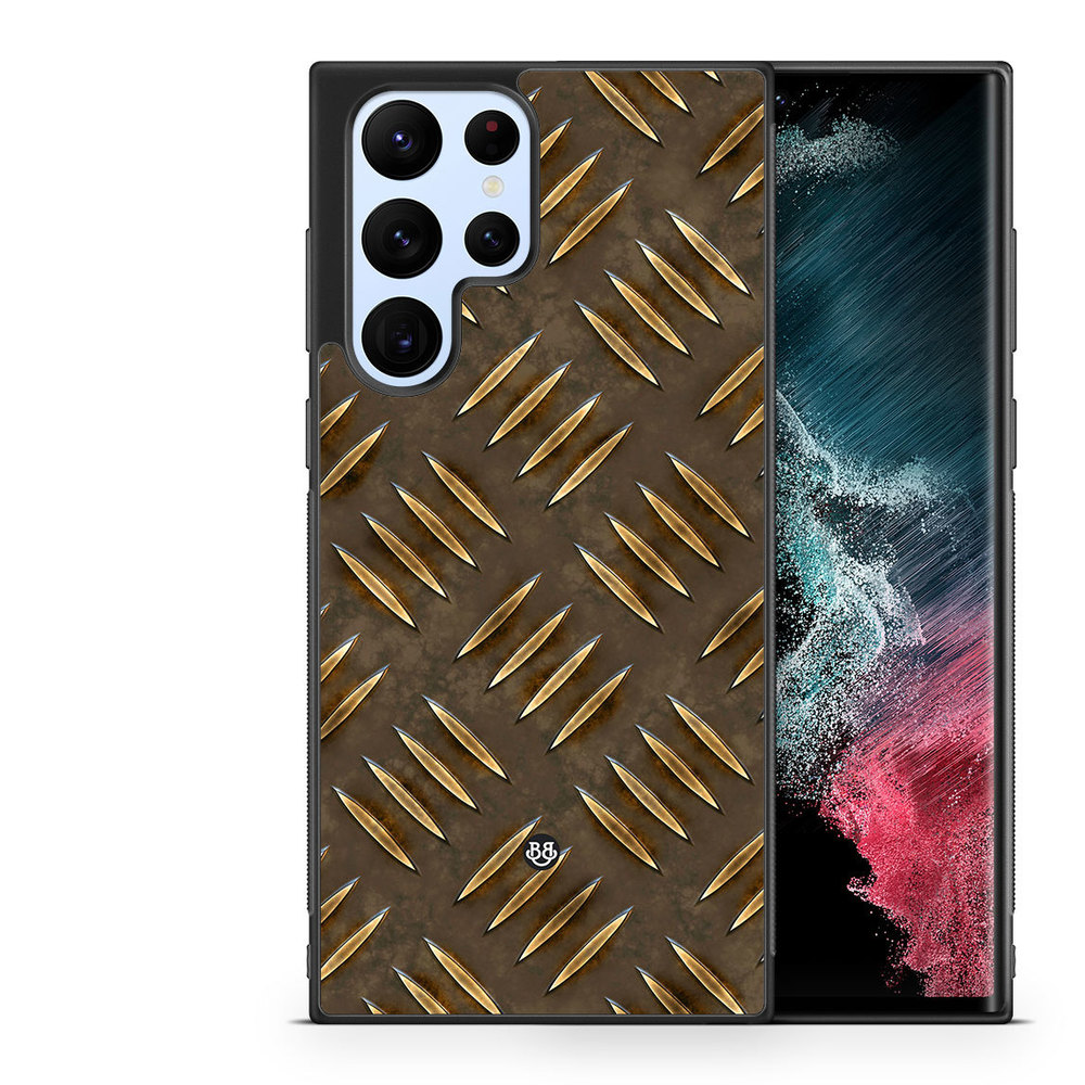 Samsung Galaxy S22 Ultra 5G Case - Steel pattern