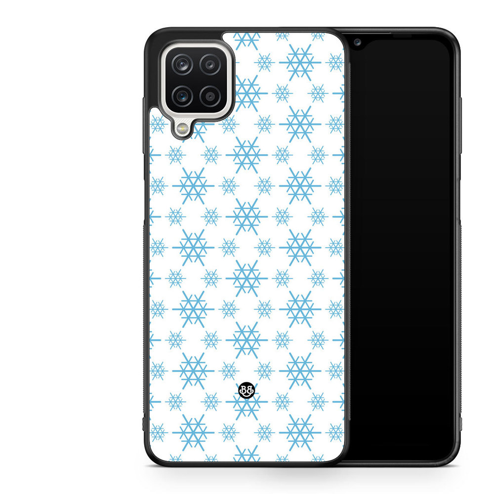 Samsung Galaxy A12 Case - VINTERSKEN - Snö