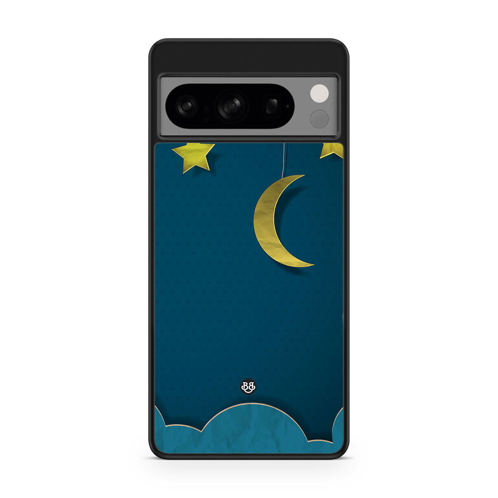 Google Pixel 8 Pro Case - Moon stars