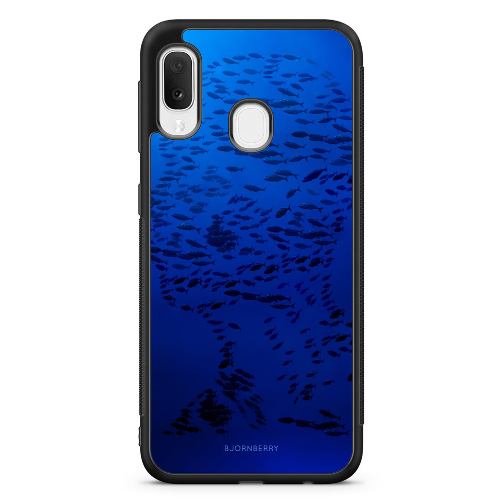 Samsung Galaxy A20e Case - Portrait of Fish