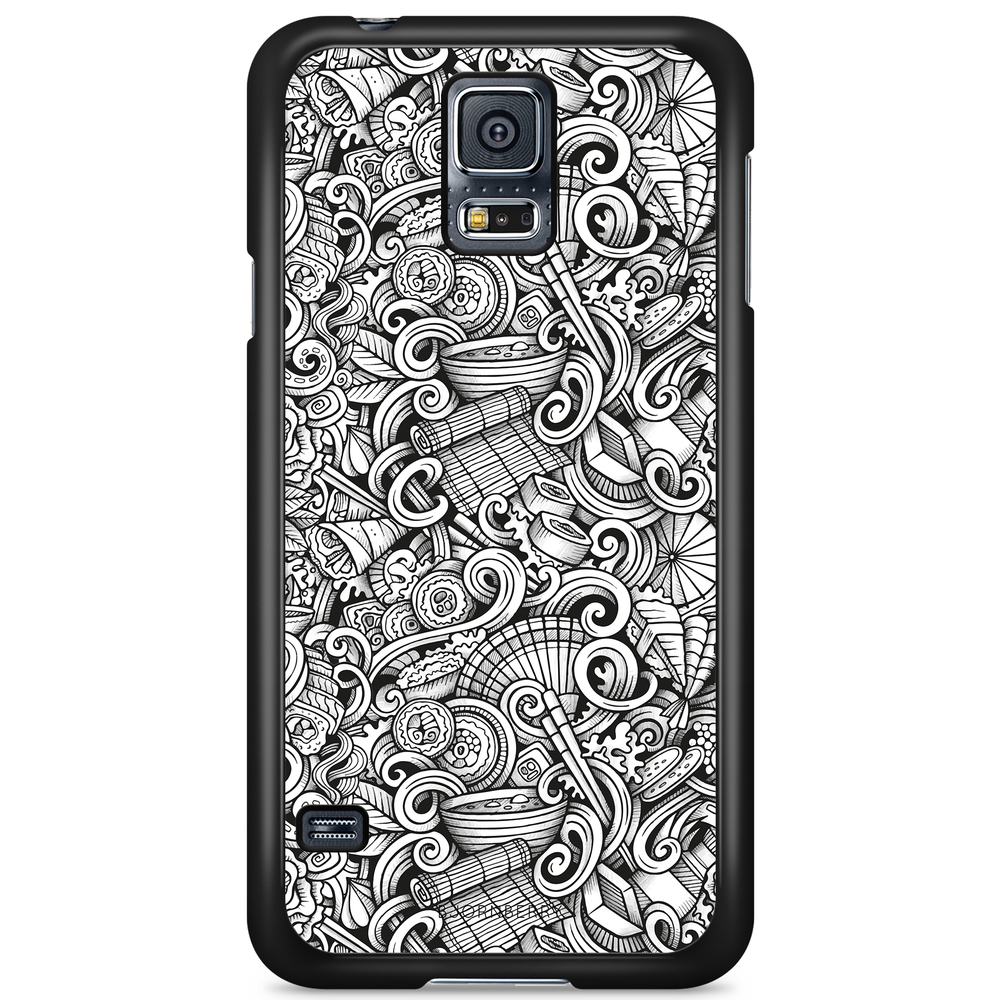 Samsung Galaxy S5/S5 NEO Case - Japanese Pattern