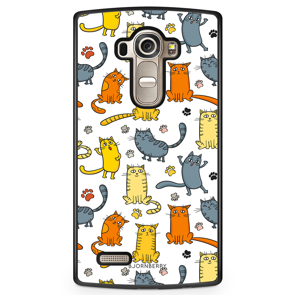 LG G4 Case - Cat Pattern