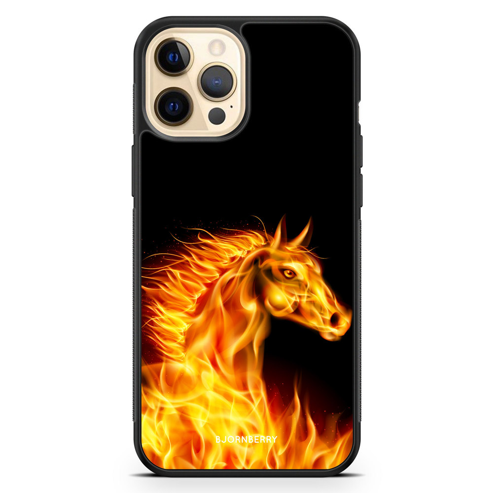 iPhone 12 Pro Max Case - Flames Horse