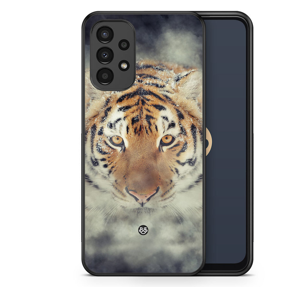 Samsung Galaxy A13 Case - Tiger smoke