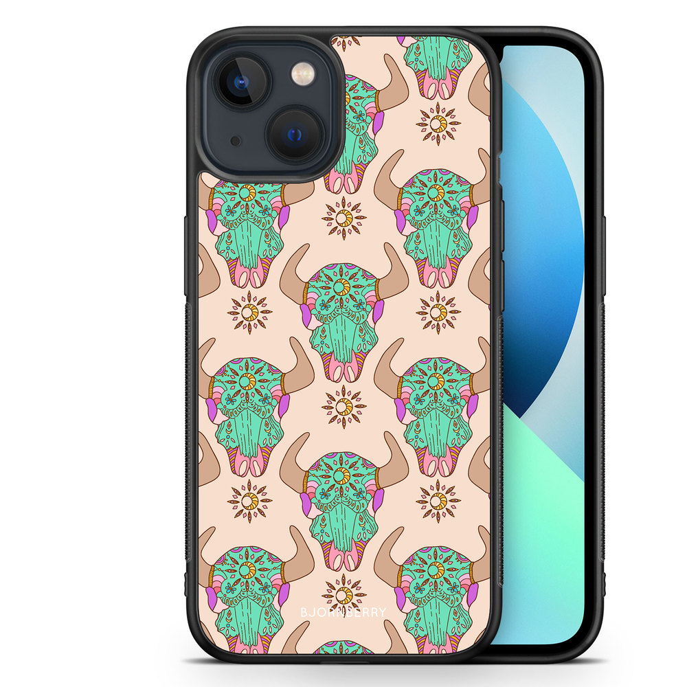 iPhone 13 Mini Case - Beautiful Skulls