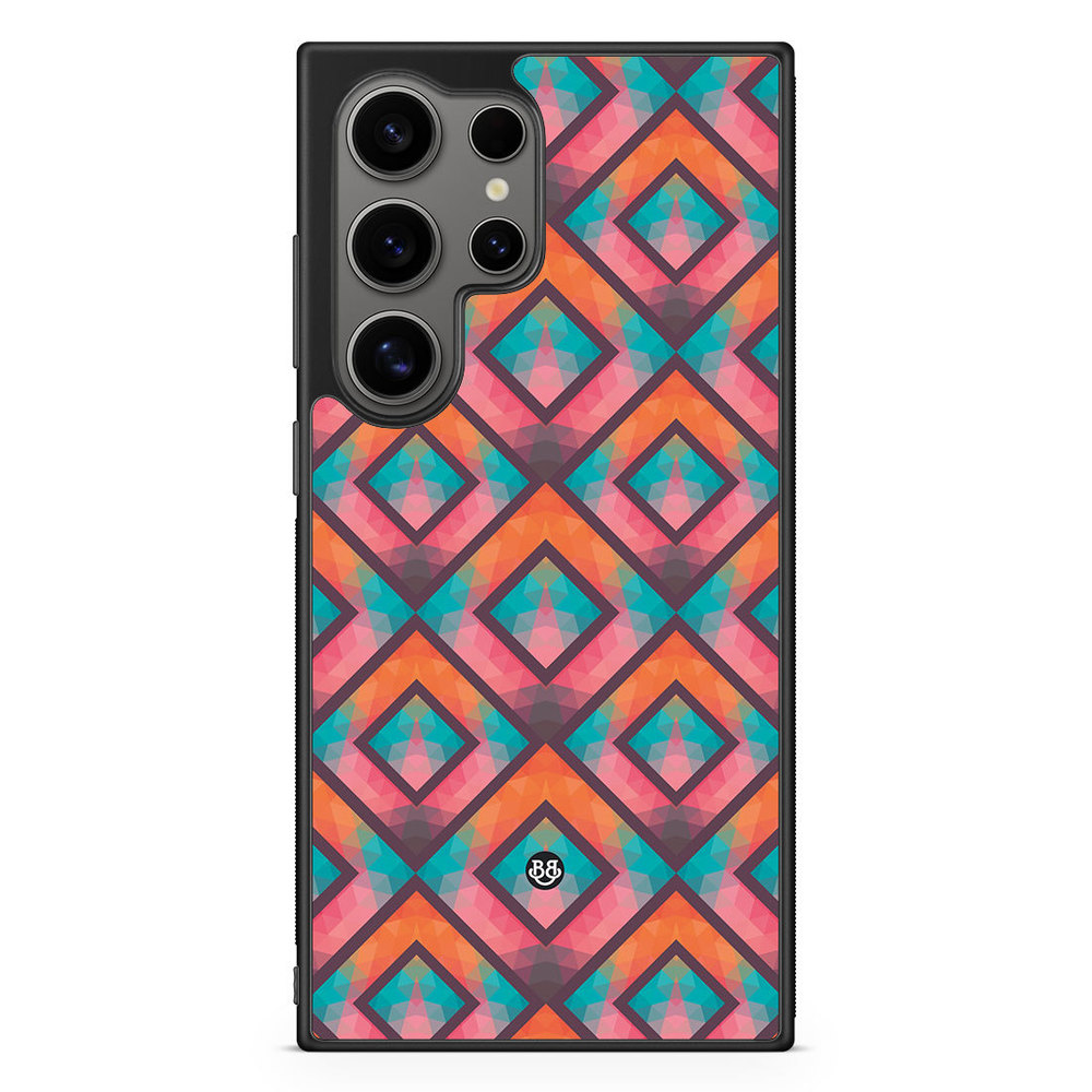Samsung Galaxy S24 Ultra Case - Retro Squares