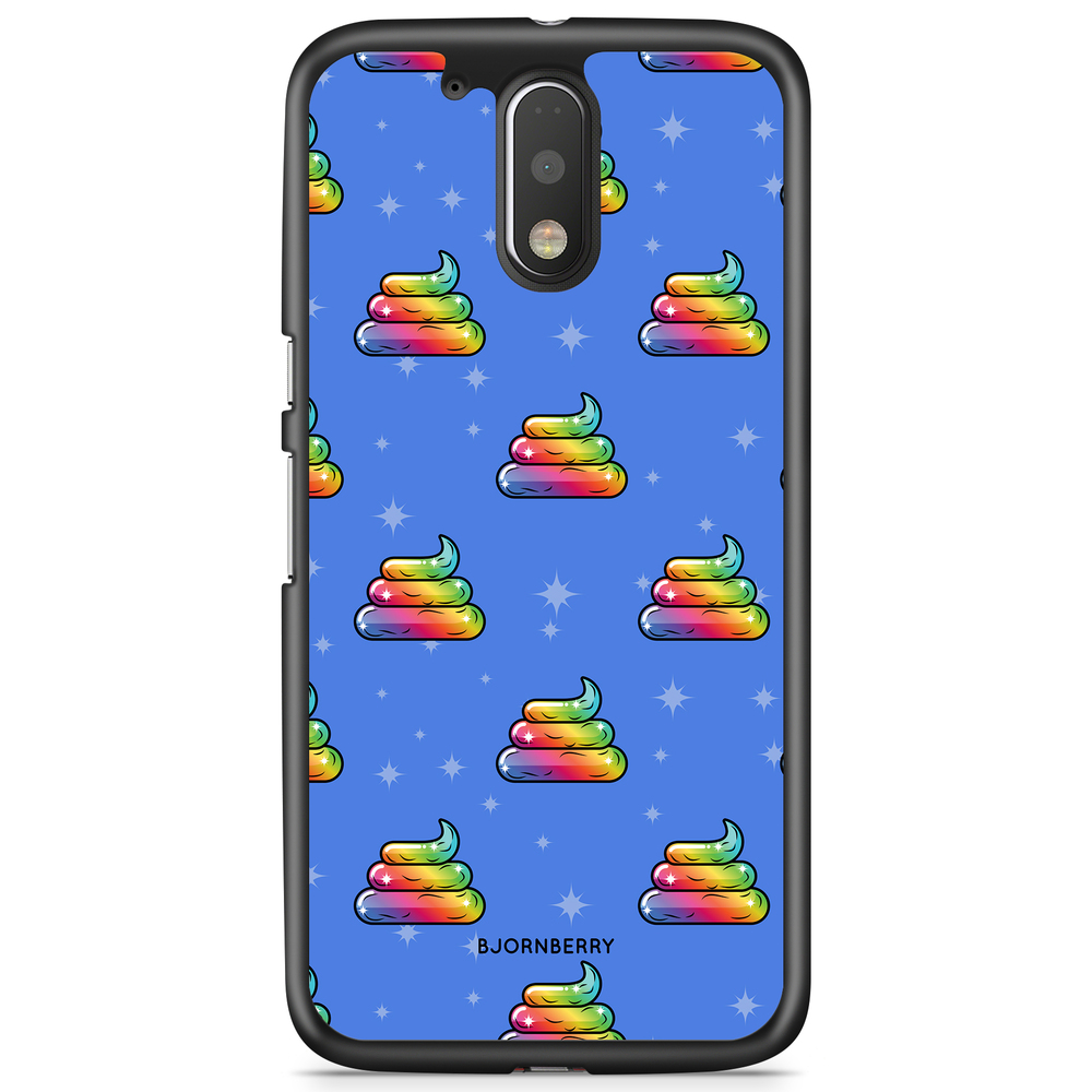 Moto G4/G4 Plus Skal - Unicorn Poo
