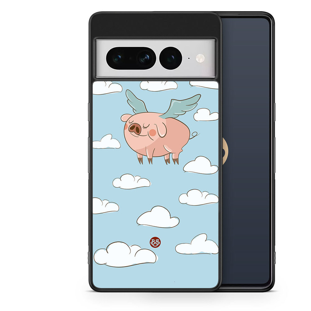 Google Pixel 7 Pro Case - Flying Pig