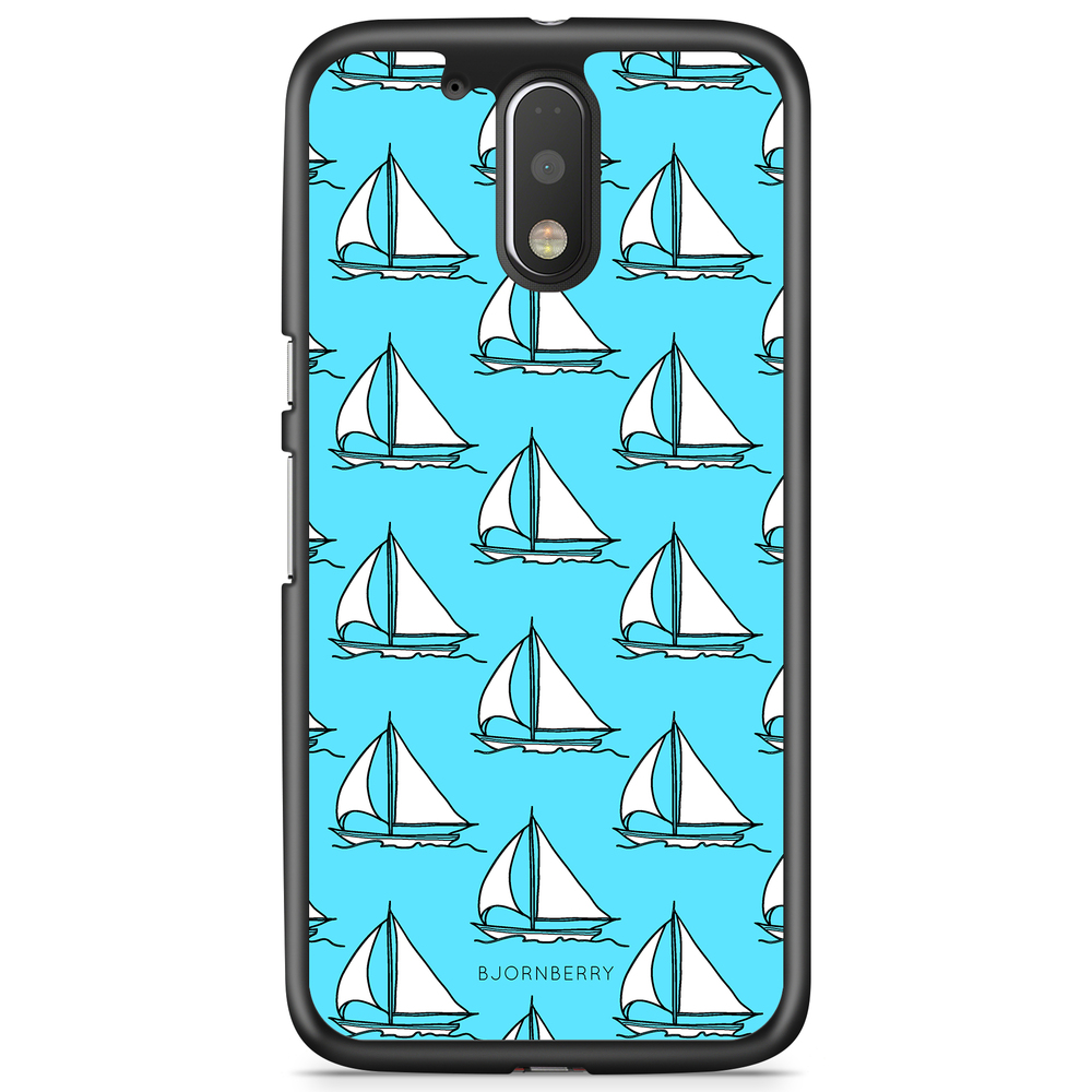 Moto G4/G4 Plus Case - Sailboat Pattern