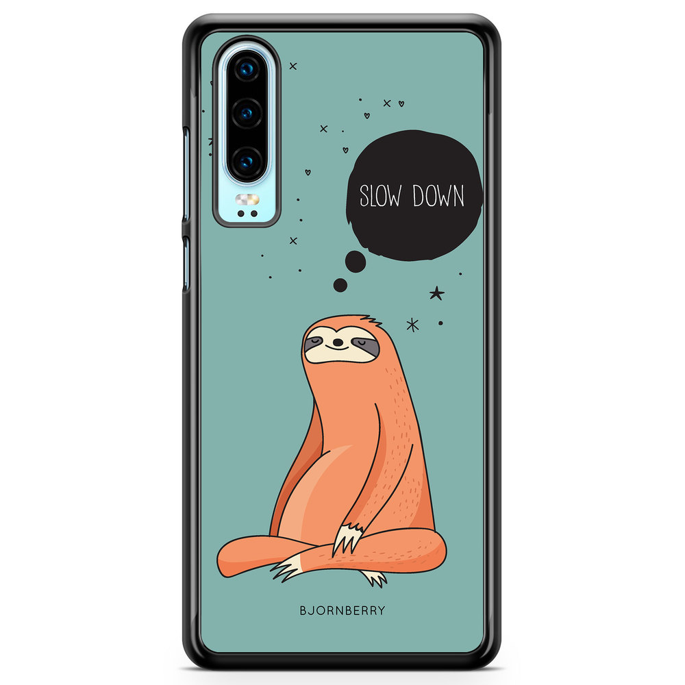 Huawei P30 Case - Slow Down Sloth