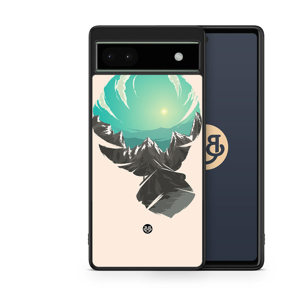Google Pixel 6a Case - Baloon mountain