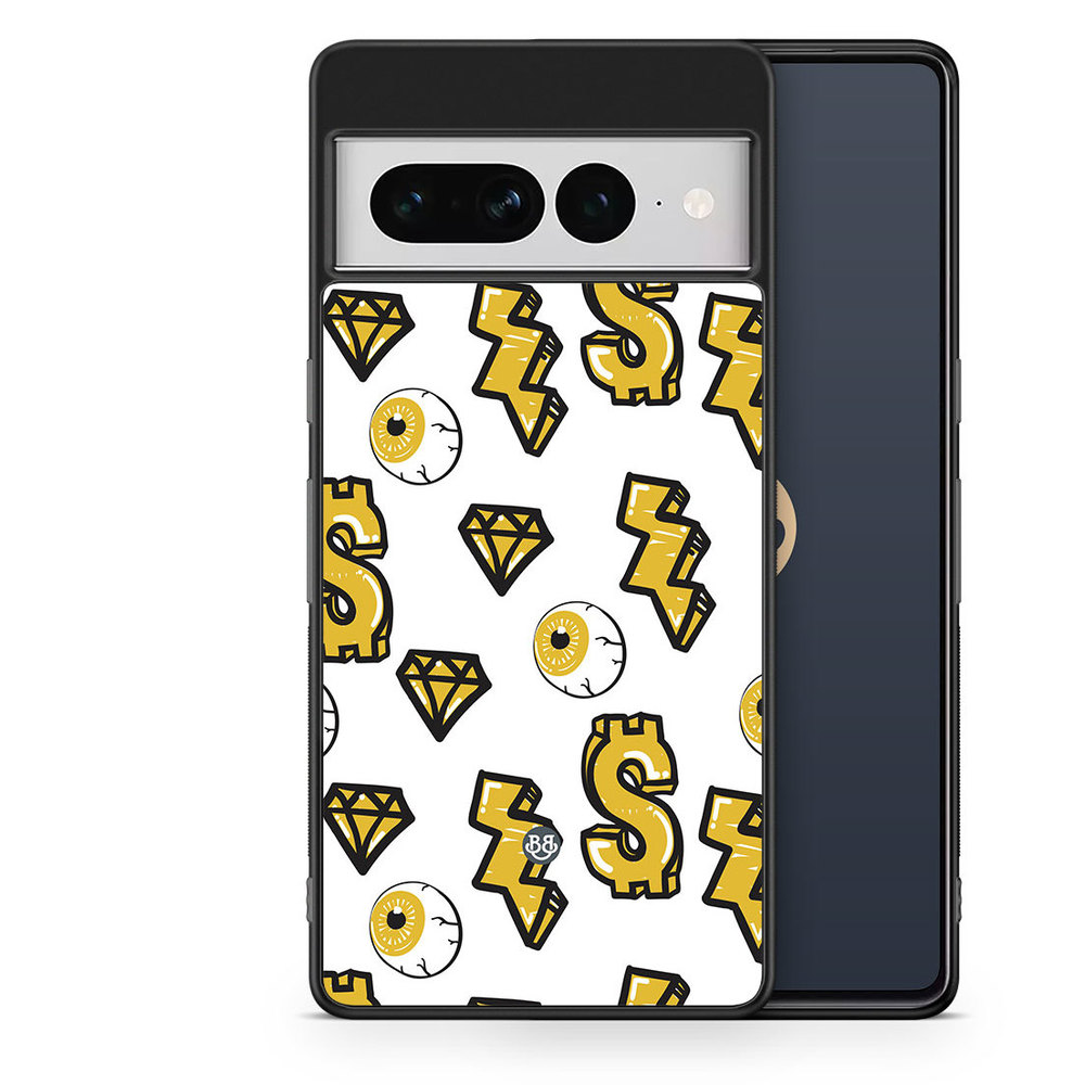 Google Pixel 7 Pro Case - Dollar Pattern