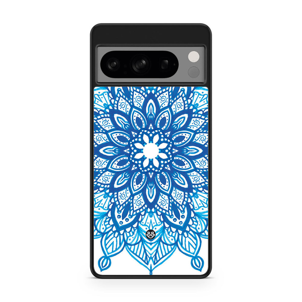Google Pixel 8 Pro Case - Blue Mandala