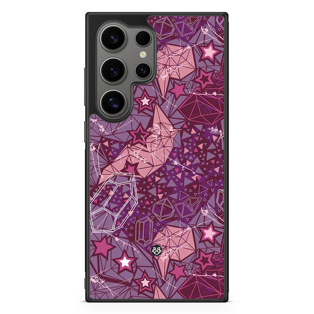 Samsung Galaxy S24 Ultra Case - Purple Stars
