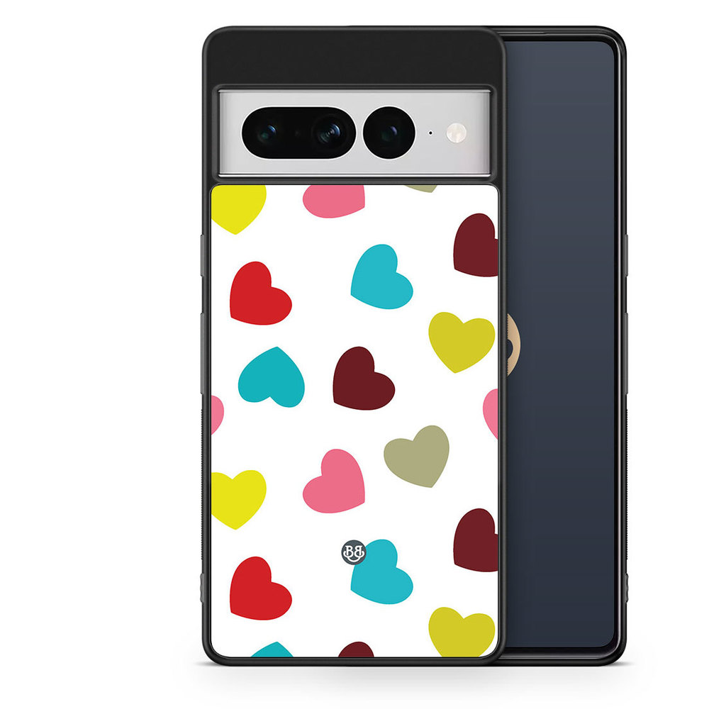Google Pixel 7 Pro Case - Hearts