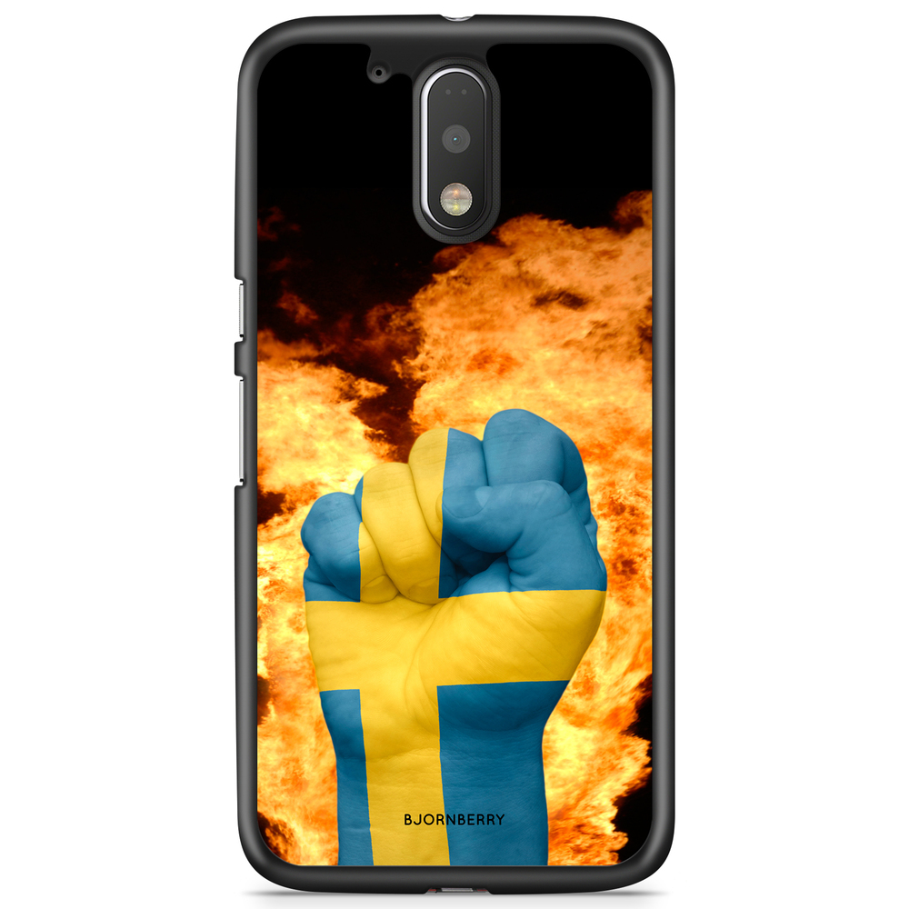 Moto G4/G4 Plus Case - Sweden Hand