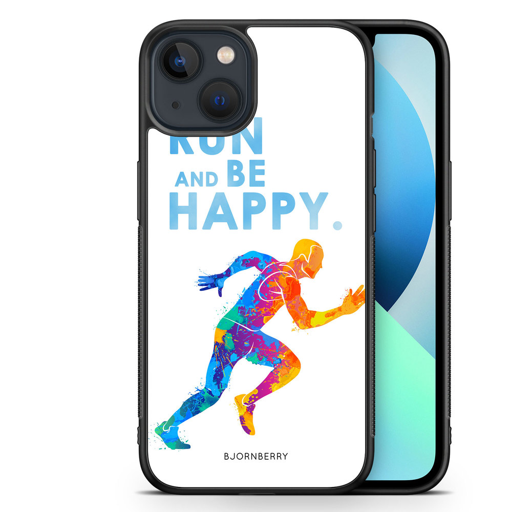 iPhone 13 Mini Case - Run and be happy