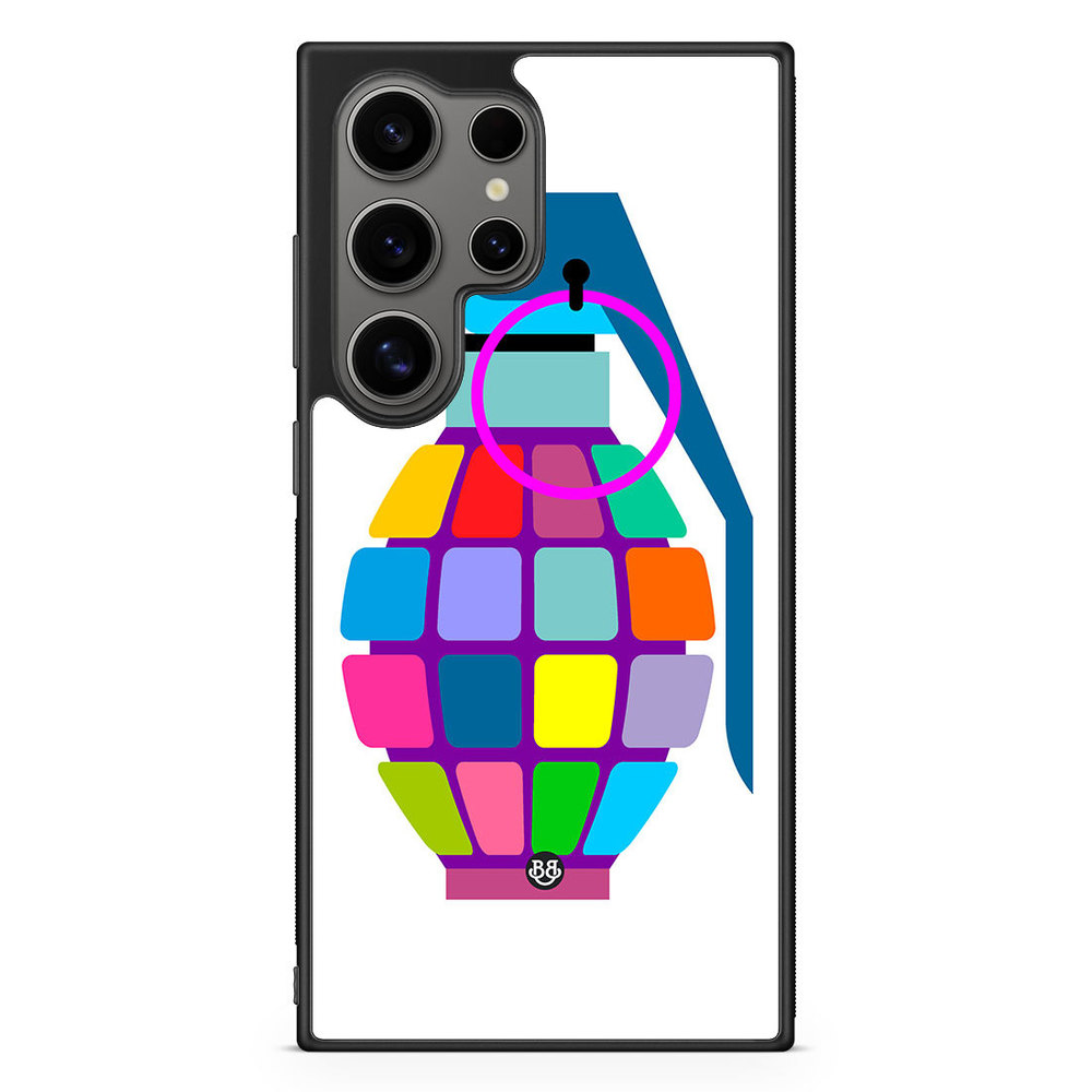 Samsung Galaxy S24 Ultra Case - Color hand grenade