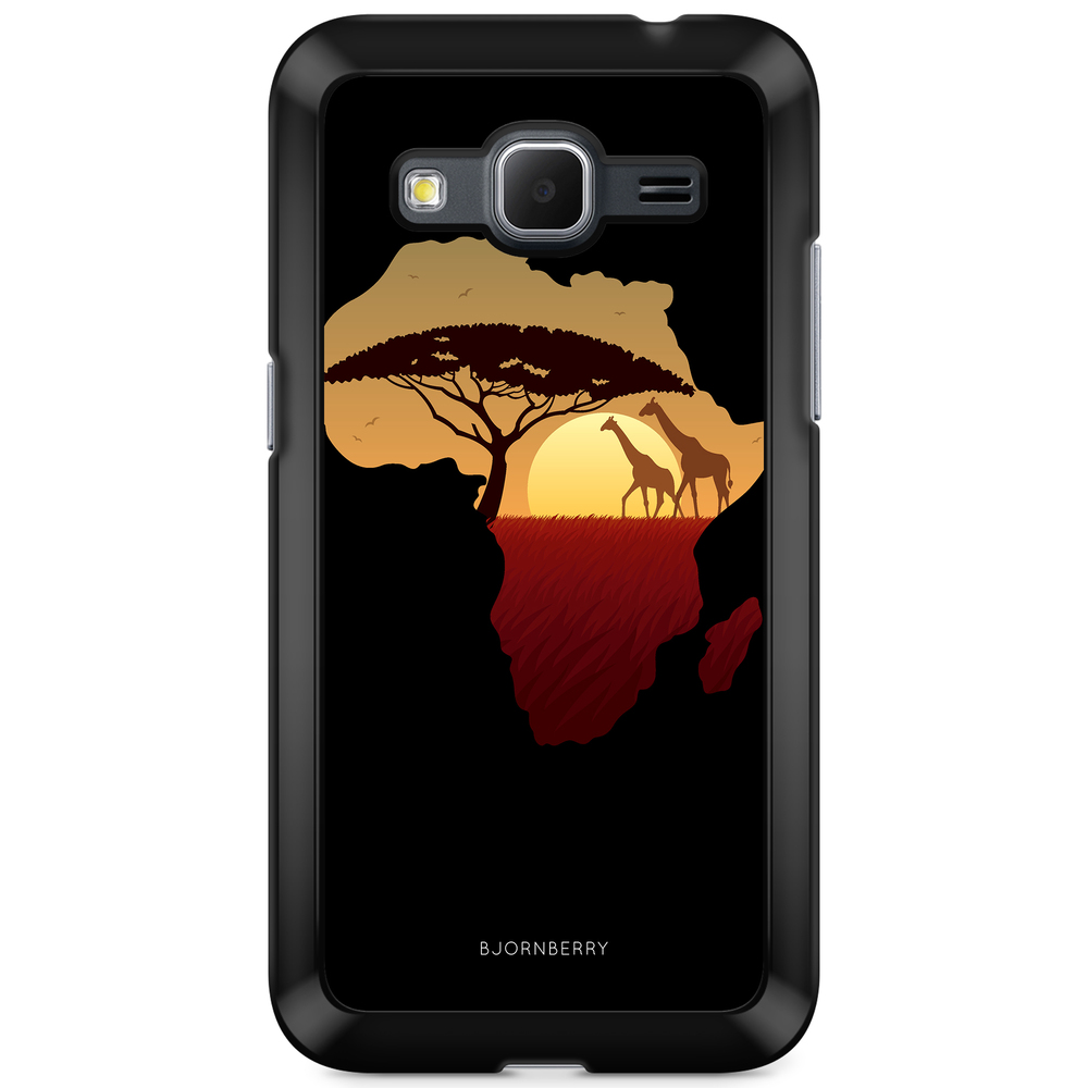 Samsung Galaxy Core Prime Case - Africa Black