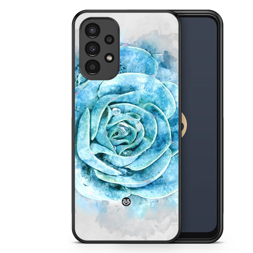 Samsung Galaxy A13 Case - Blue Cactus