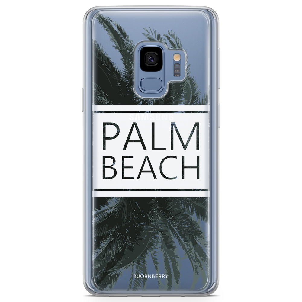 Samsung Galaxy S9 Fashion Case - Palm Beach