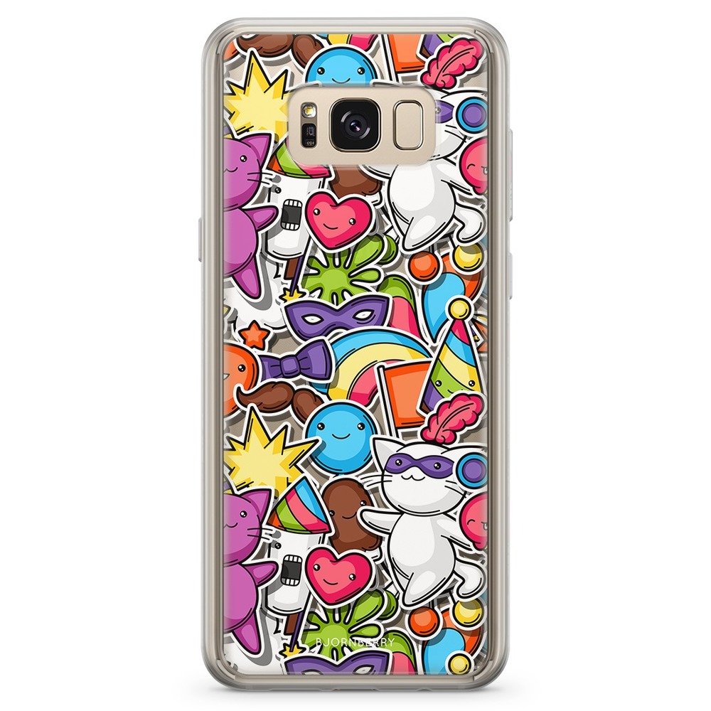Samsung Galaxy S8 Plus Fashion Case - Cute Stickers