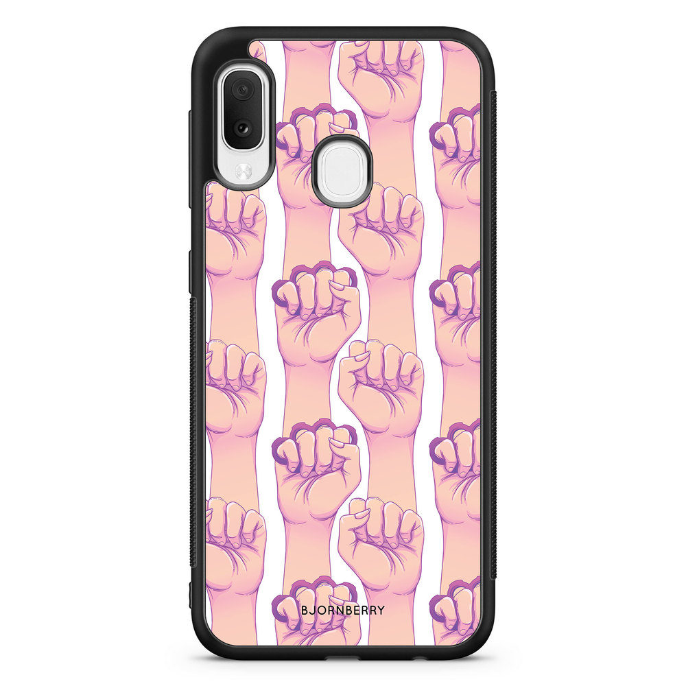 Samsung Galaxy A20e Case - Hand Pattern