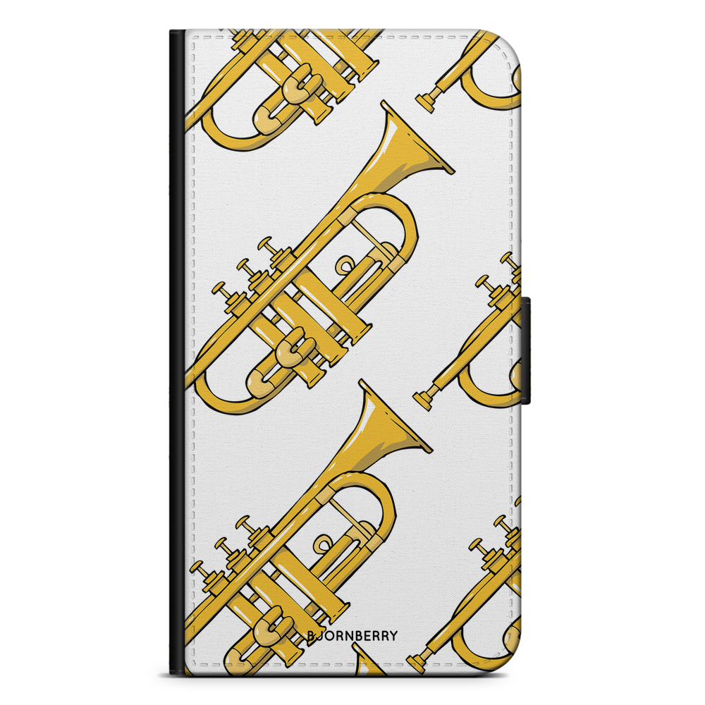 Huawei Honor 8 Lite Wallet Case - Trumpet Pattern