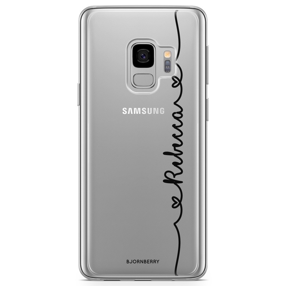 Samsung Galaxy S9 Case Fashion Custom - Heart Name