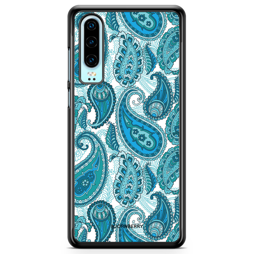 Huawei P30 Case - Blue Paisley