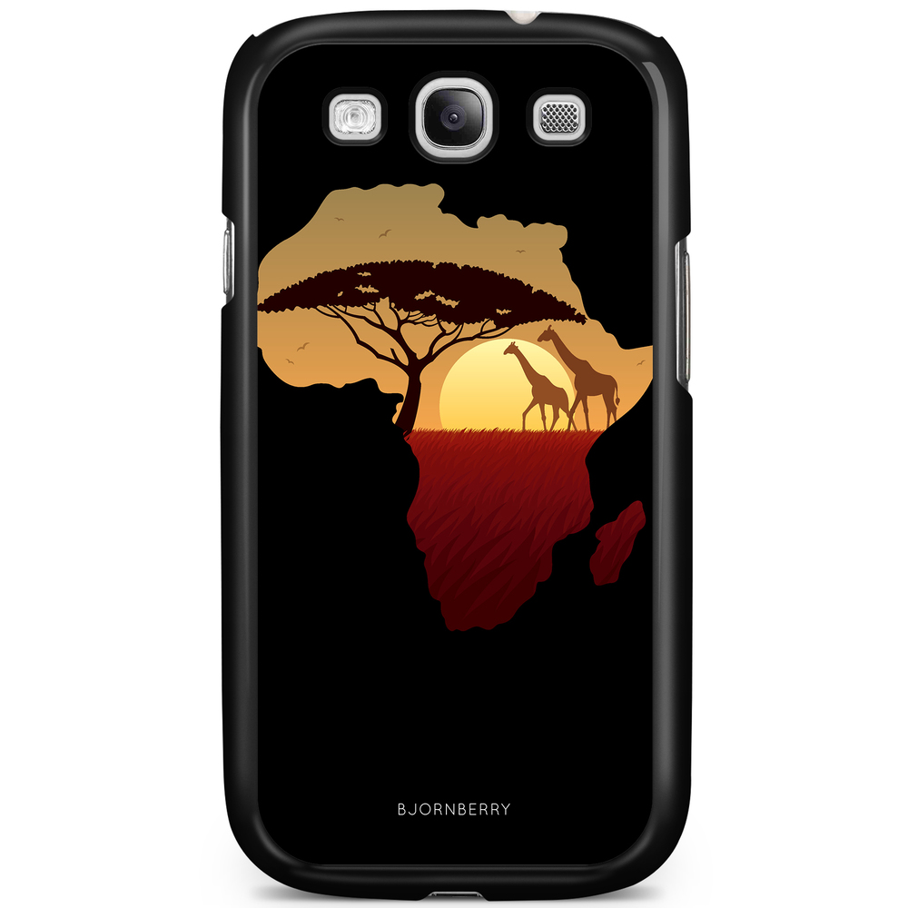 Samsung Galaxy S3 Mini Case - Africa Black